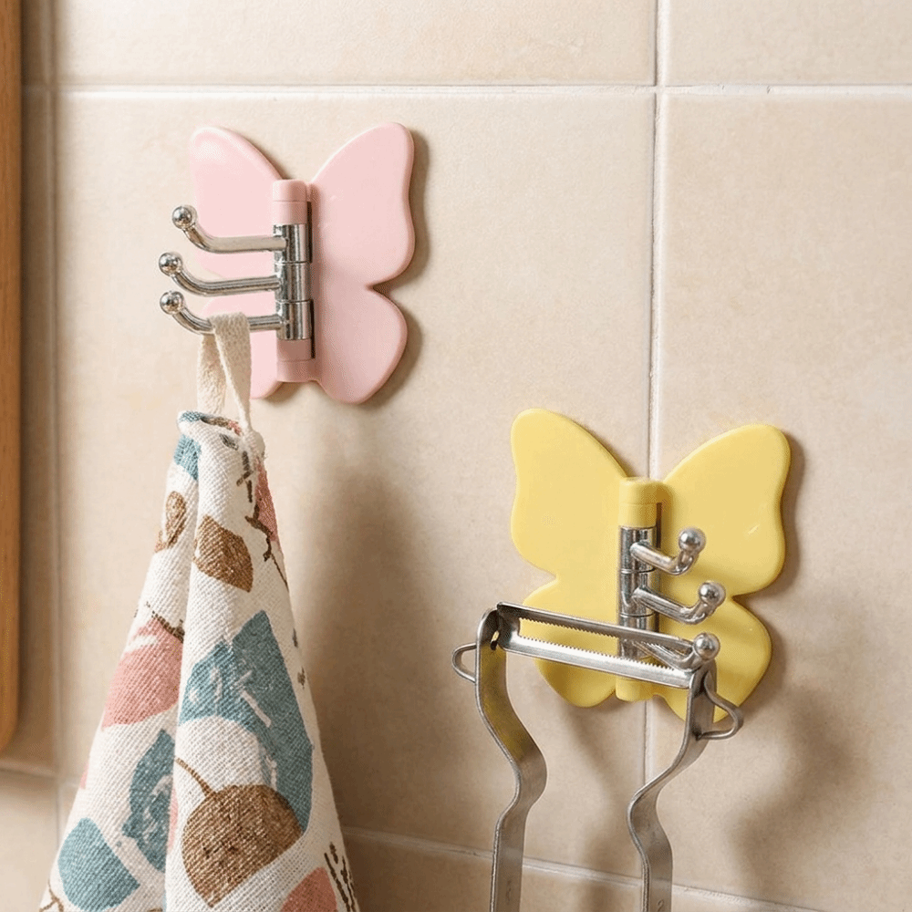 4 crochets muraux papillon rot - Wall Anchor Plastic avis et prix