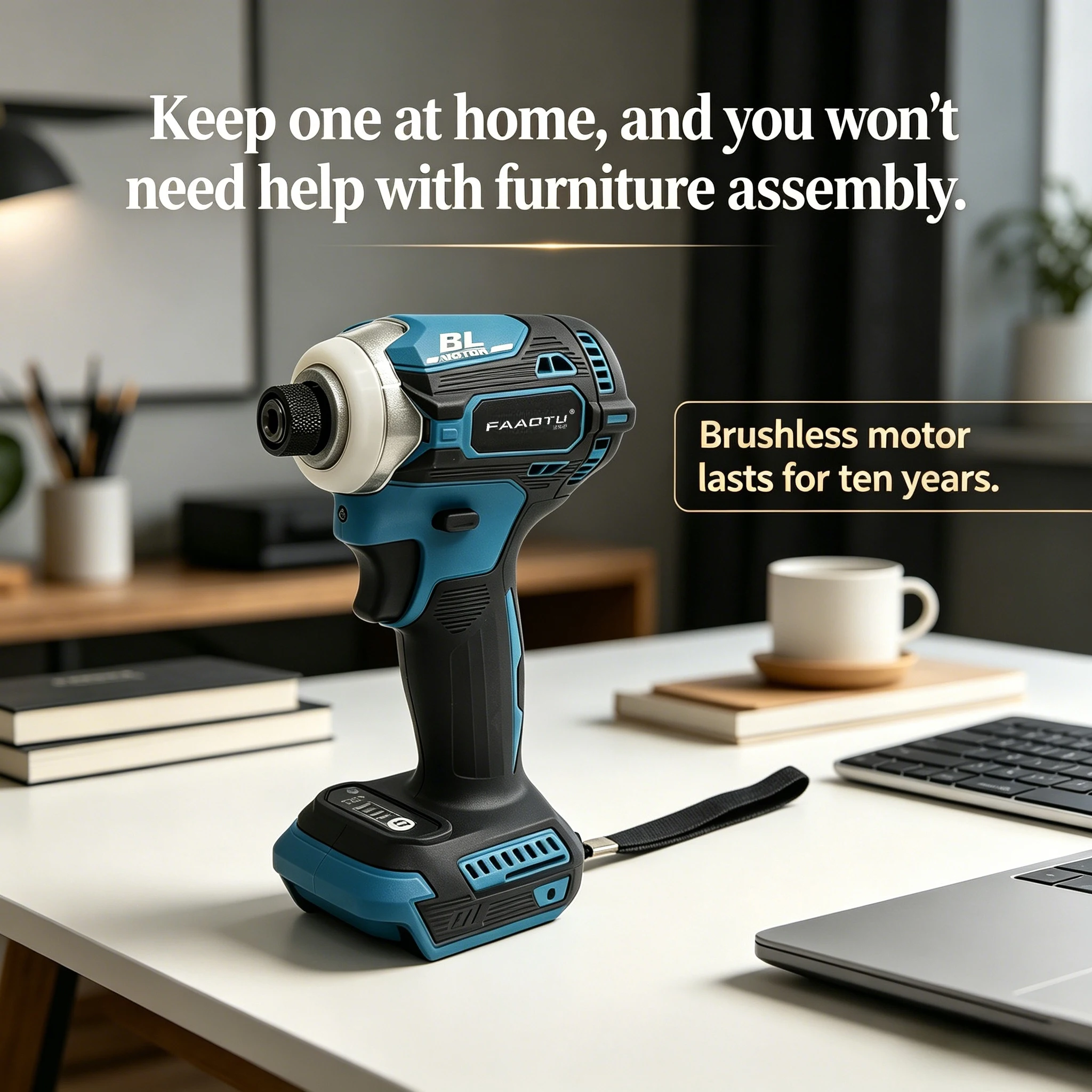 Perceuse à percussion sans fil - Power Drill Cordless avis et prix