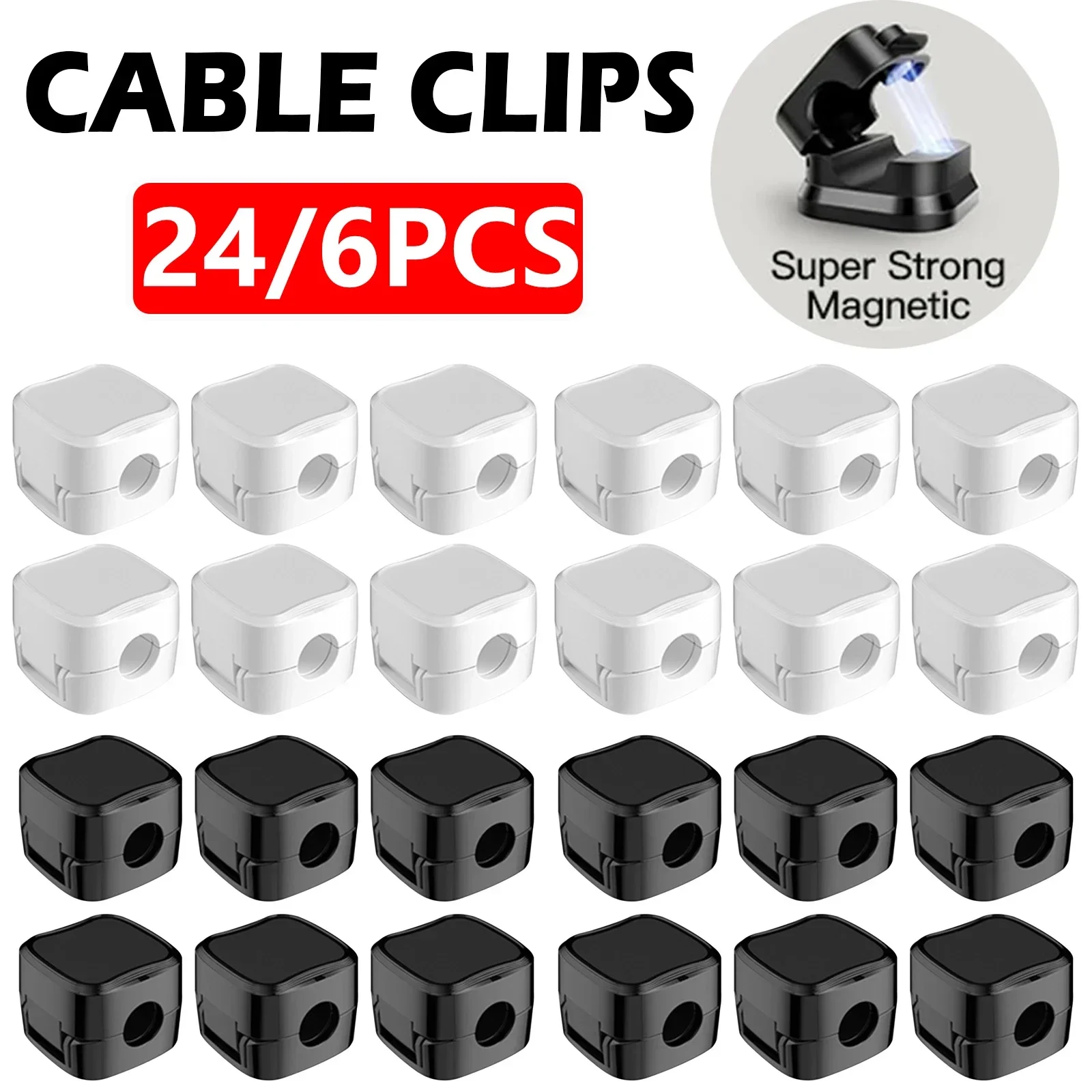 Clips d'organisateur de câbles - Wall Anchor Plastic avis et prix