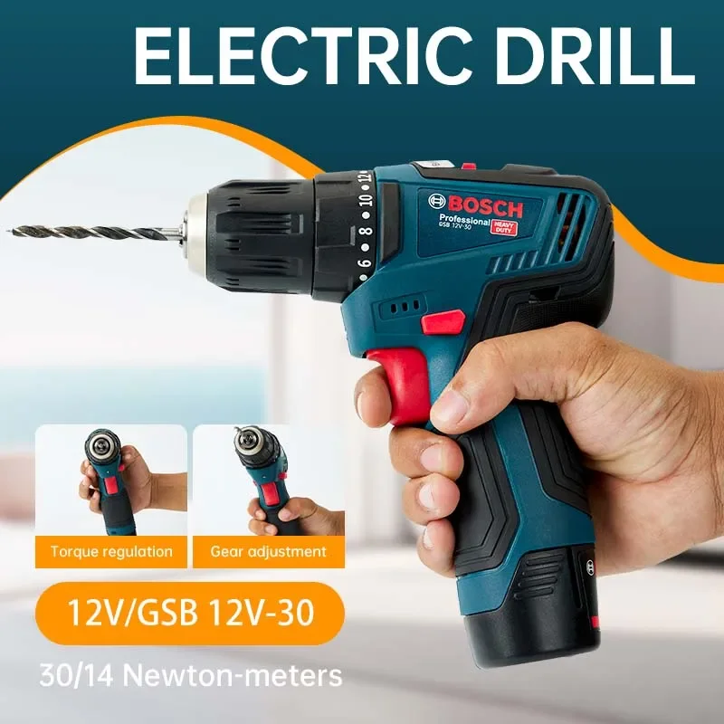 Perceuse électrique Bosch-GSB  - Power Drill Cordless avis et prix
