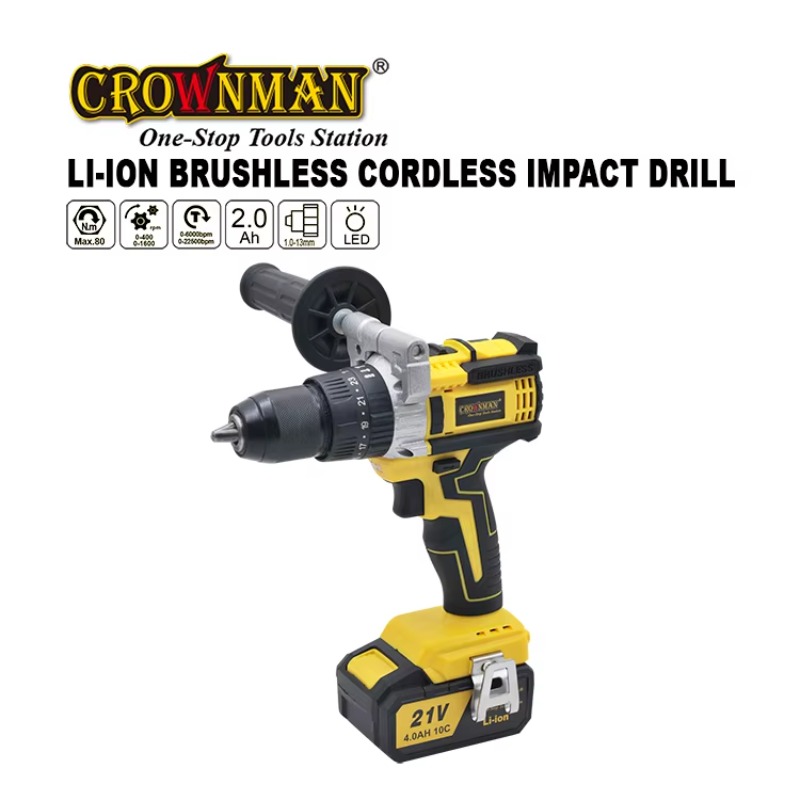 Perceuse à percussion sans fil - Power Drill Cordless avis et prix