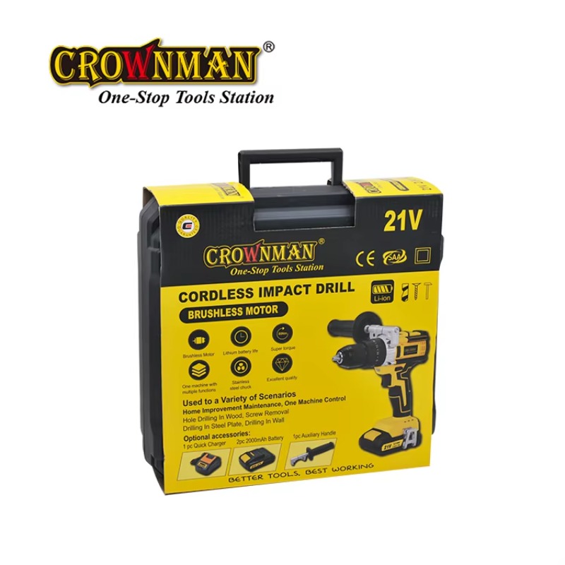 Perceuse à percussion sans fil - Power Drill Cordless avis et prix
