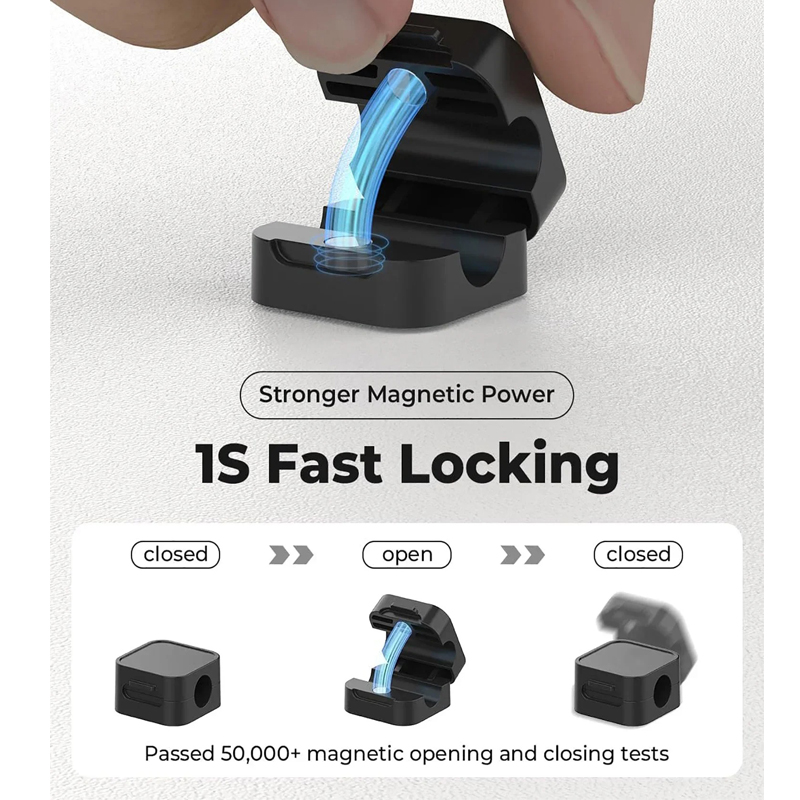 ​ Clips de câbles magnétiques, - Wall Anchor Plastic avis et prix