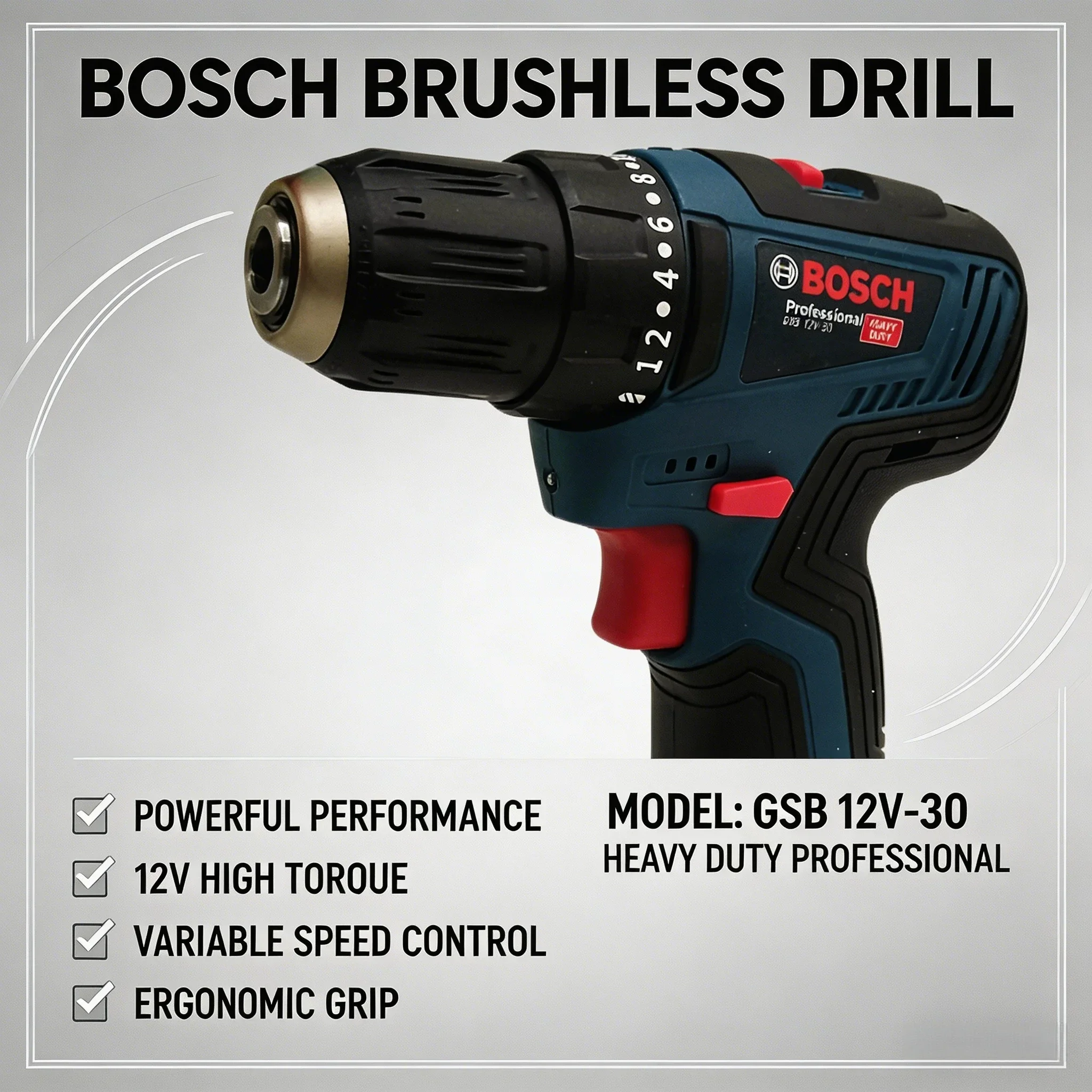 Perceuse électrique Bosch-GSB  - Power Drill Cordless avis et prix