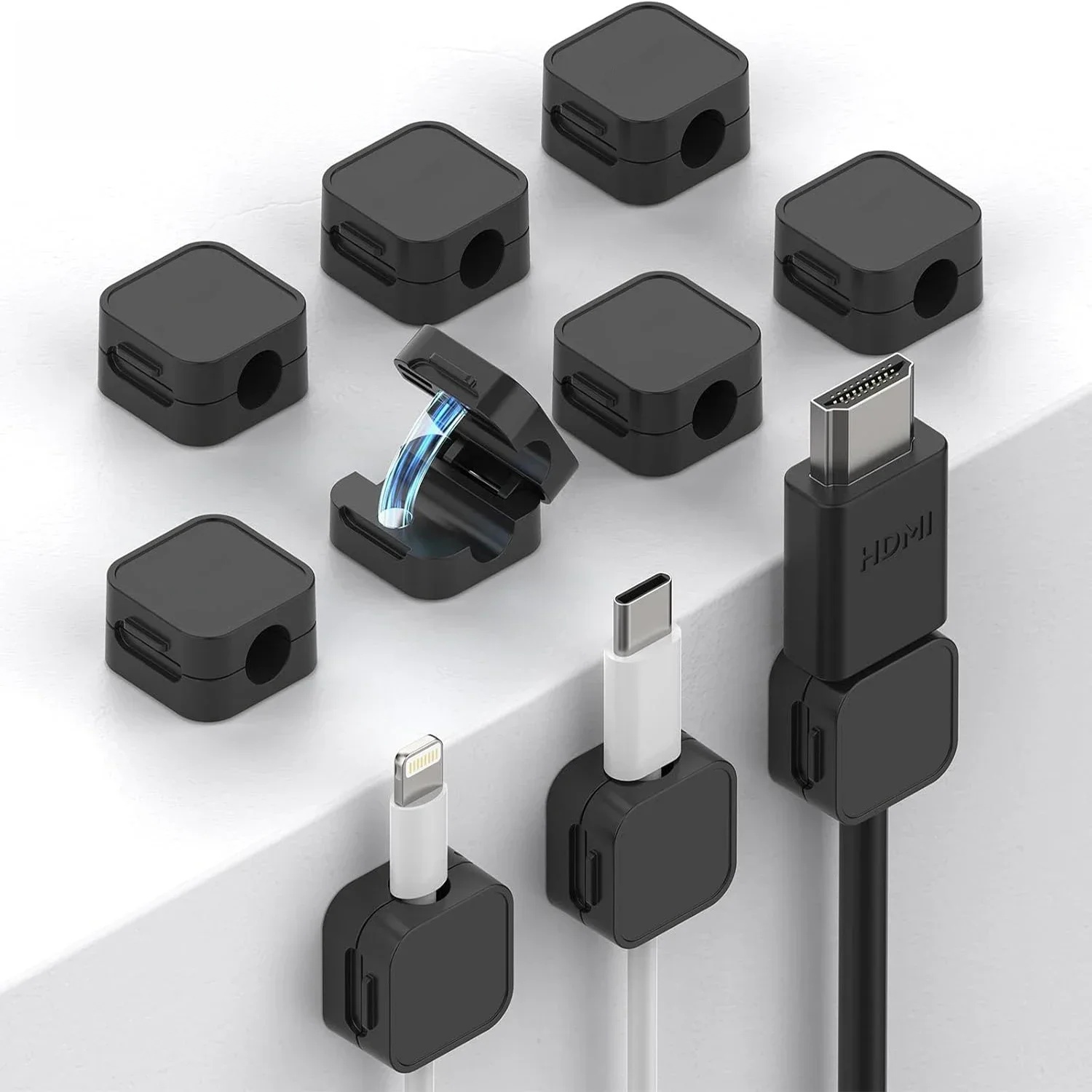 ​ Clips magnétiques pour câble - Wall Anchor Plastic avis et prix